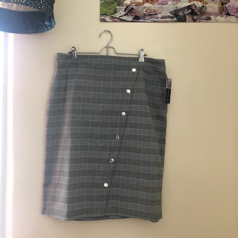 Cute plaid midi